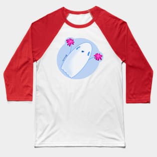 Cheering Ghostie Baseball T-Shirt